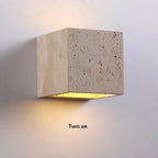 Willella Travertine Wall Lamp