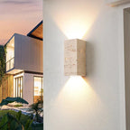 Willella Travertine Wall Lamp
