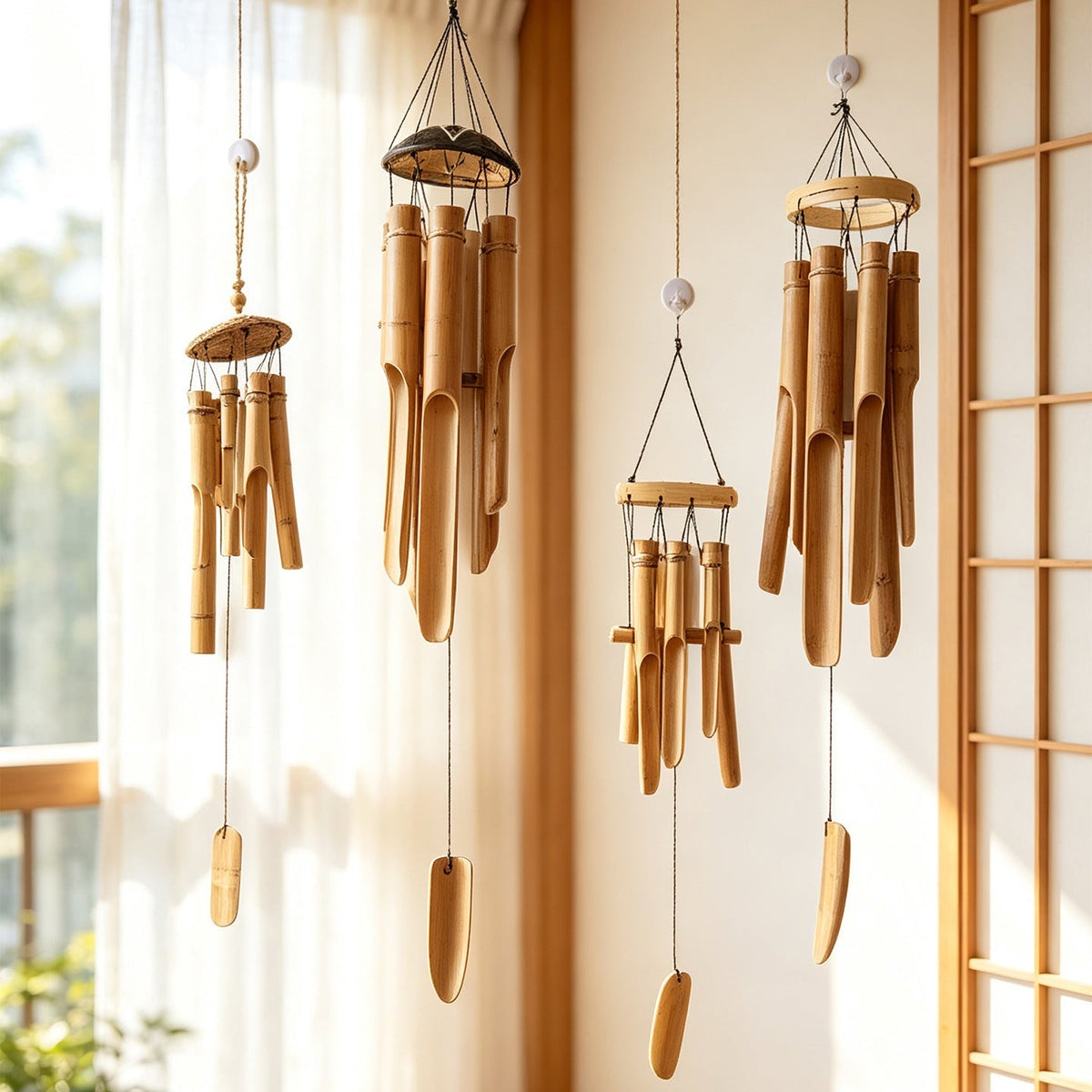 Wind Chime Bamboo Soft Textile | Thrascher
