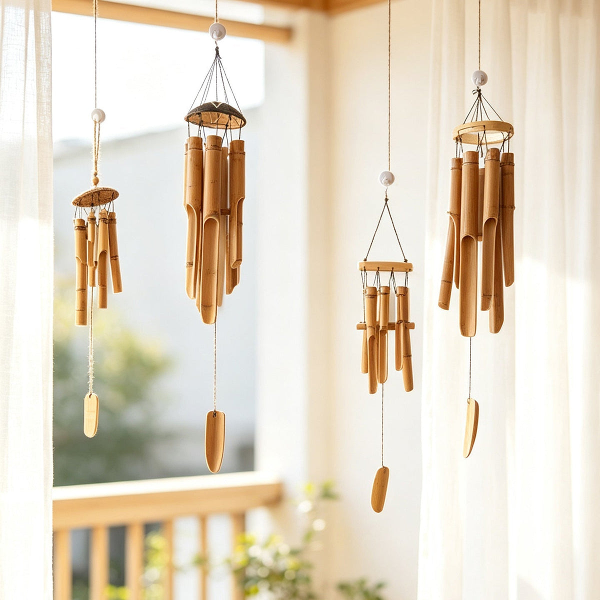 Wind Chime Bamboo Soft Textile | Thrascher