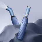 Windproof LED Parasol Umbrella with 10 Ribs and Automatic Opening and Closing, view 12