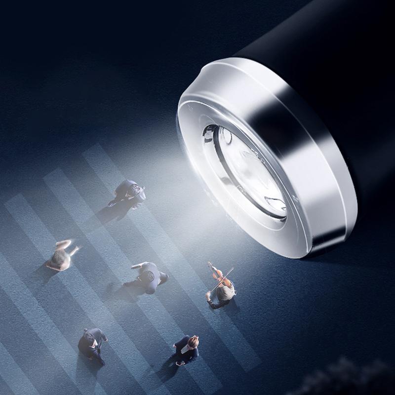 Windproof LED Parasol Umbrella with 10 Ribs and Automatic Opening and Closing, view 3