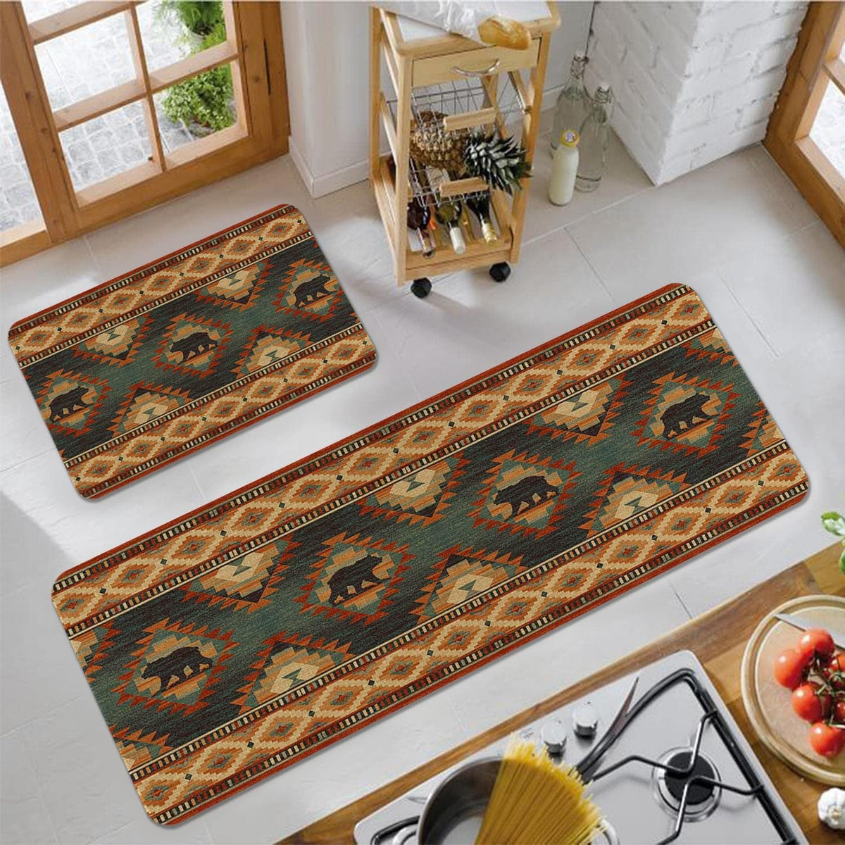 Wine-Themed Kitchen Runner Mat | Thrascher
