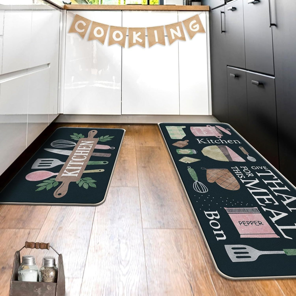 Wine-Themed Kitchen Runner Mat | Thrascher