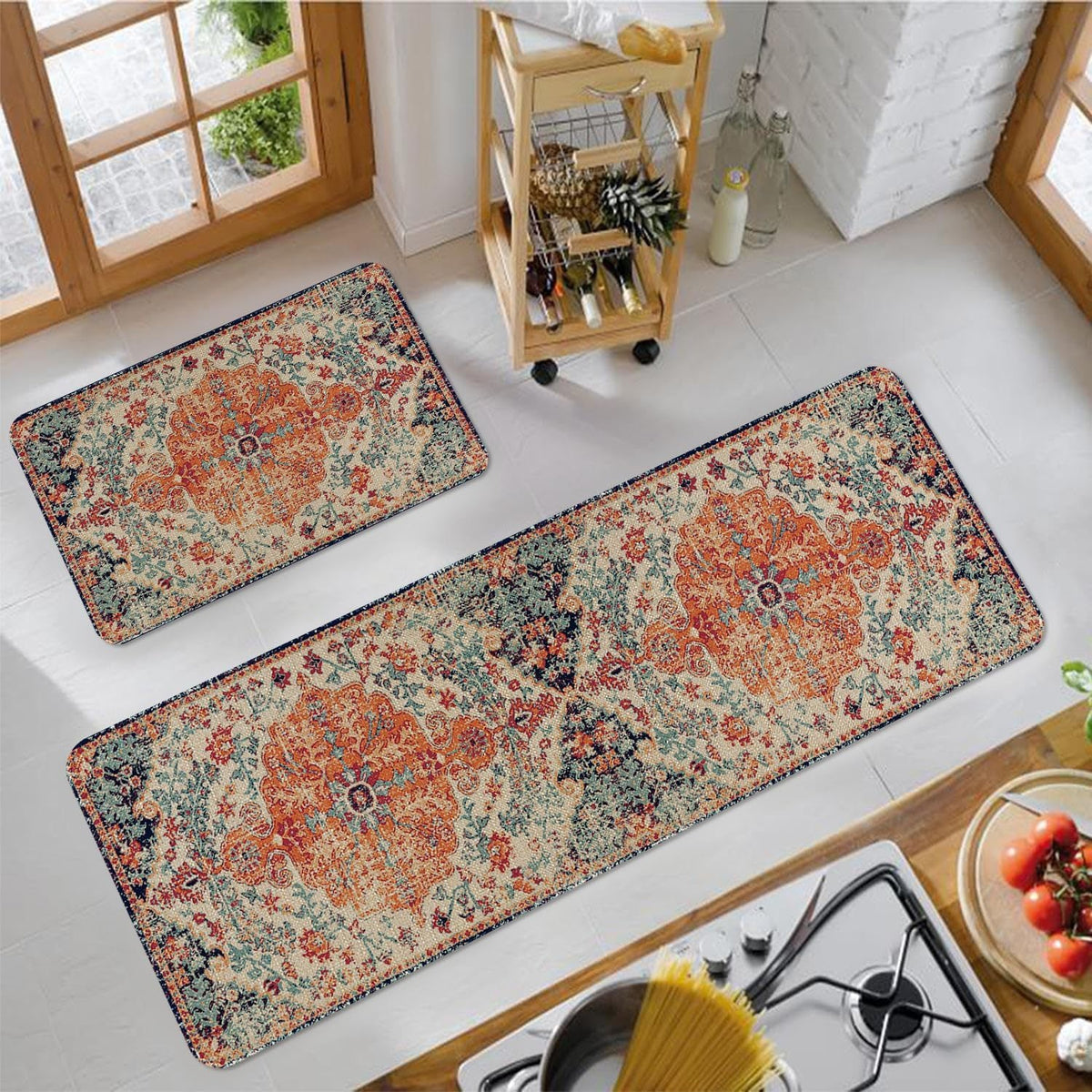 Wine-Themed Kitchen Runner Mat | Thrascher