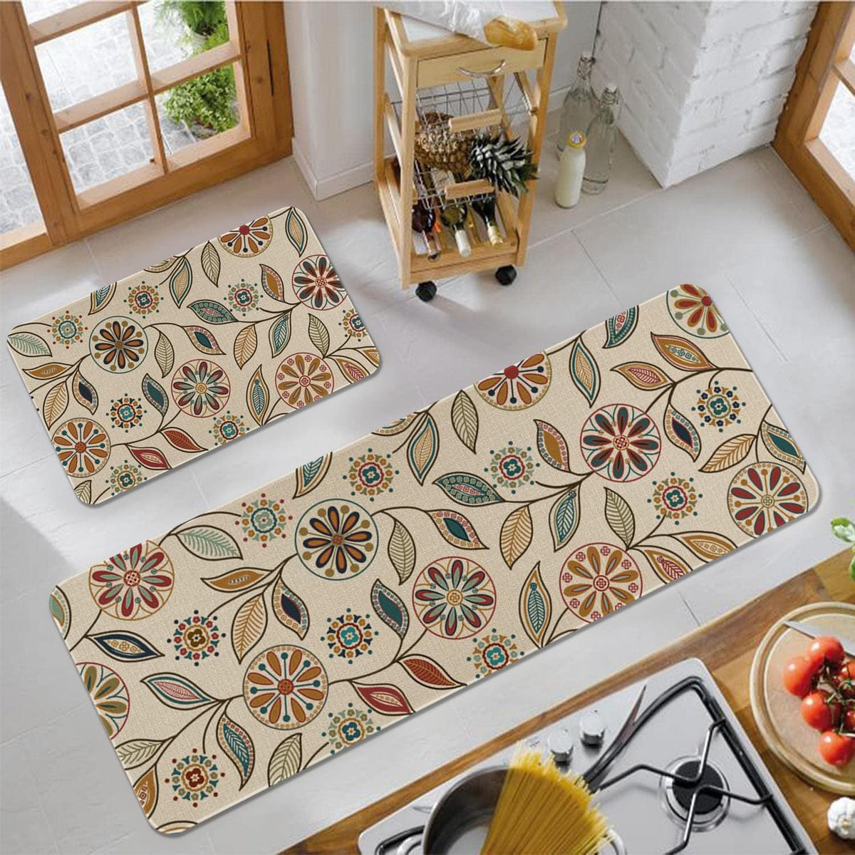Wine-Themed Kitchen Runner Mat | Thrascher