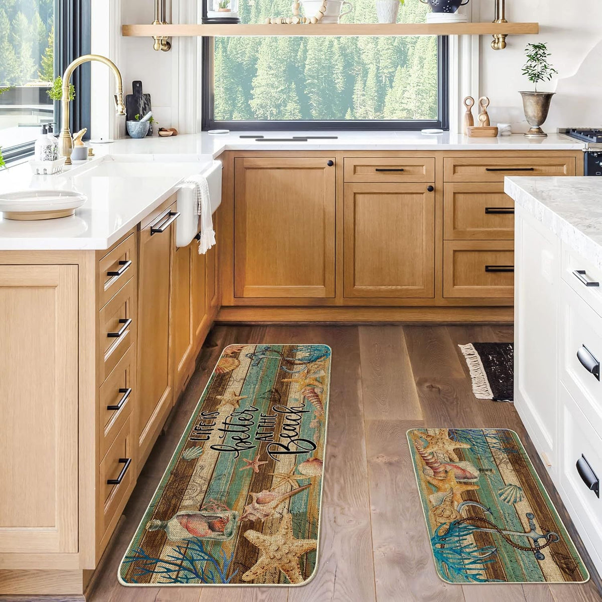 Wine-Themed Kitchen Runner Mat | Thrascher