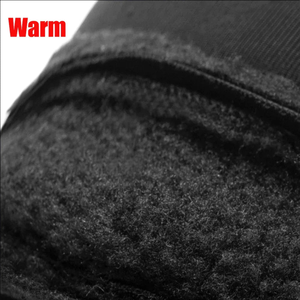 Winter Gloves with Fold-Back Thumb and Index Finger, Polyester + TPU, view 2