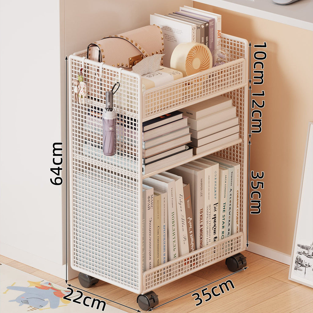 Wire Mesh Bookcase Organizer | Thrascher