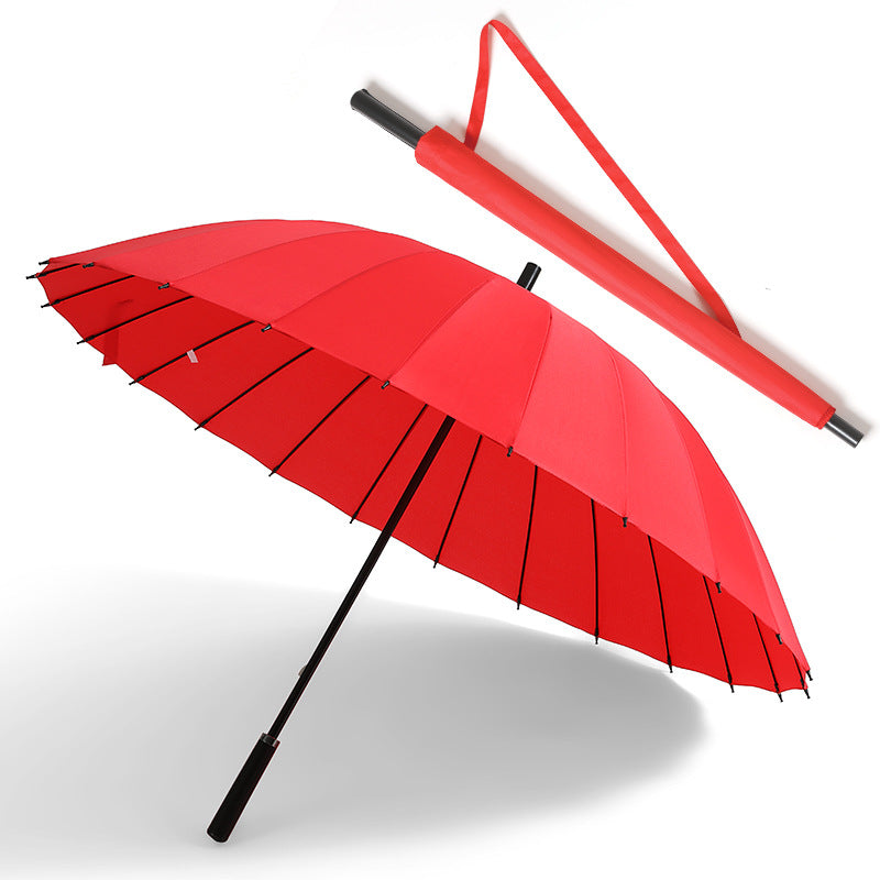 Women's Automatic Folding Umbrella with Ergonomic Handle, Windproof Design, view 12