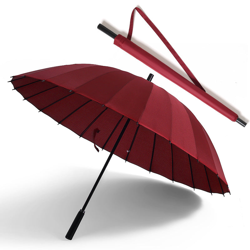 Women's Automatic Folding Umbrella with Ergonomic Handle, Windproof Design, view 6