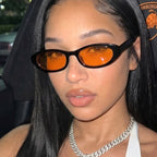 Women's Cat-Eye Sunglasses with Plastic Frame and Protective UV Filter, view 2