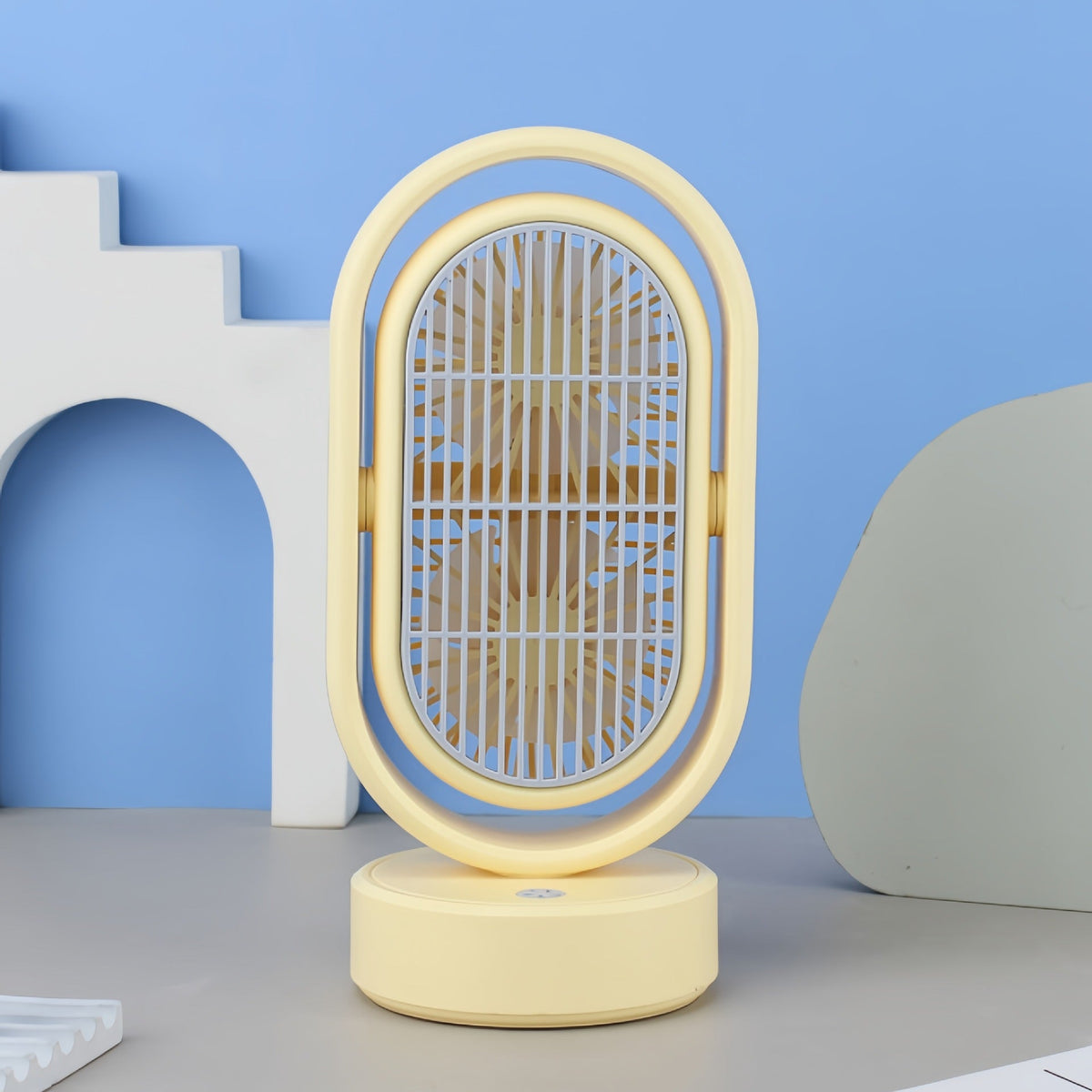 Women's Functional Table Fan with Adjustable Tilt, Compact Lightweight Design, view 2