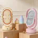 Women's Functional Table Fan with Adjustable Tilt, Compact Lightweight Design, view 3