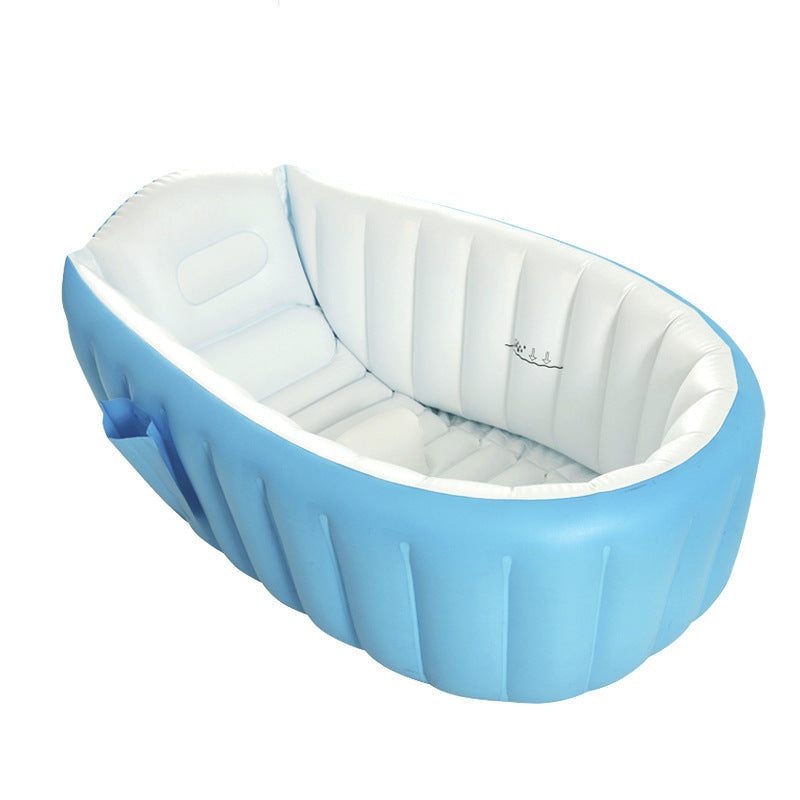 Women's Inflatable Bathtub with Safety Valves and Non-Slip Mats, view 2