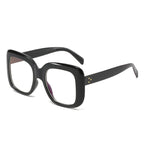 Women's Oversized Square Sunglasses with High-Quality Plastic Frame, view 5