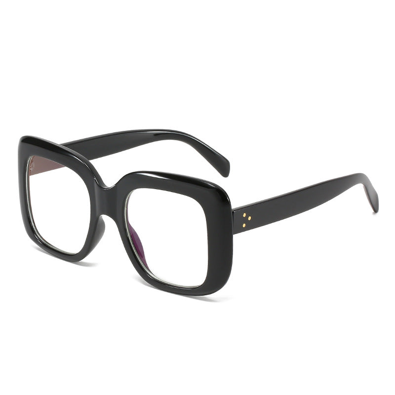 Women's Oversized Square Sunglasses with High-Quality Plastic Frame, view 5