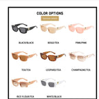 Women's Retro Cat-Eye Sunglasses with Plastic Frame and UV400 Lenses, view 4