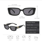 Women's Retro Cat-Eye Sunglasses with Plastic Frame and UV400 Lenses, view 5