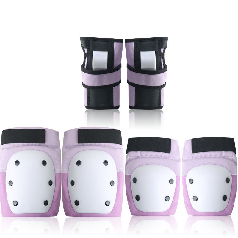 Women's Skating Protective Gear Set with Knee, Elbow & Wrist Guards, view 4