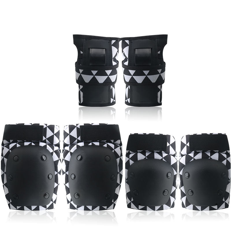 Women's Skating Protective Gear Set with Knee, Elbow & Wrist Guards, view 9