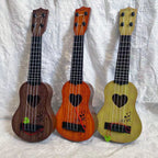 Wood Ukulele with Lightweight Portable Design and Tuning Pegs, view 2