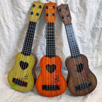 Wood Ukulele with Lightweight Portable Design and Tuning Pegs, view 4