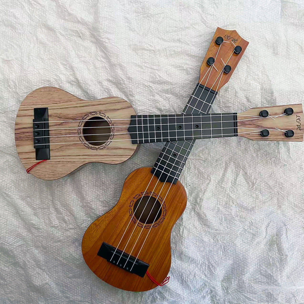 Wood Ukulele with Lightweight Portable Design and Tuning Pegs, view 6