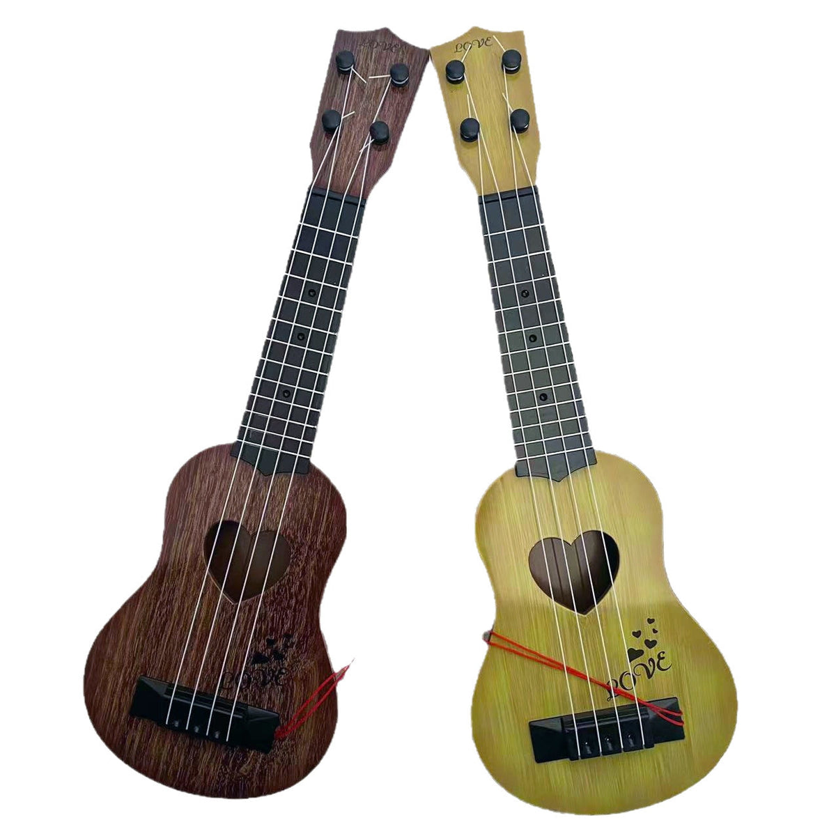 Wood Ukulele with Lightweight Portable Design and Tuning Pegs, view 8
