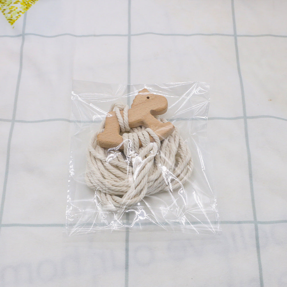 Wooden Toy Gray Brown | Thrascher