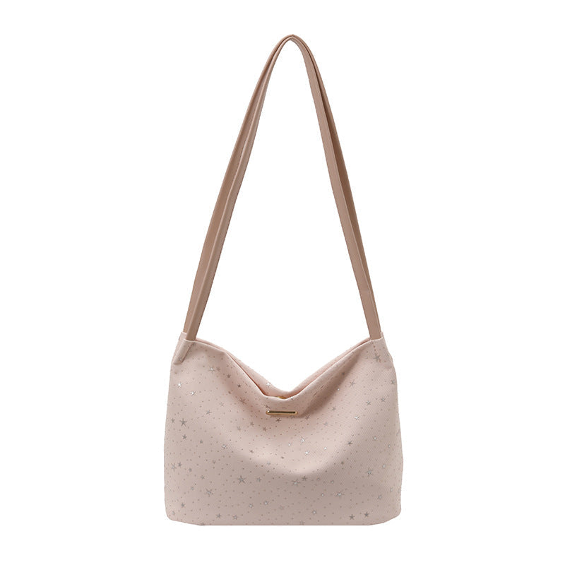 WoStylish Star-Embellished Hobo Bag, view 10