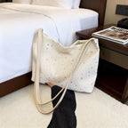 WoStylish Star-Embellished Hobo Bag, view 2