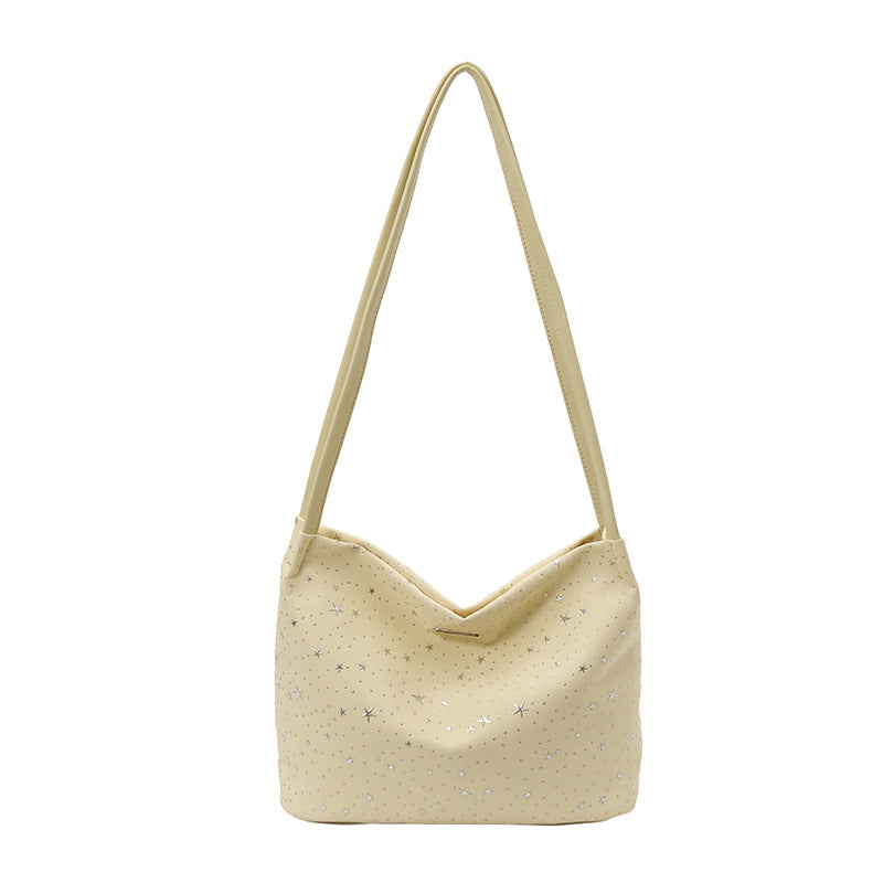 WoStylish Star-Embellished Hobo Bag, view 9