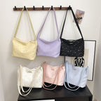 WoStylish Star-Embellished Hobo Bag