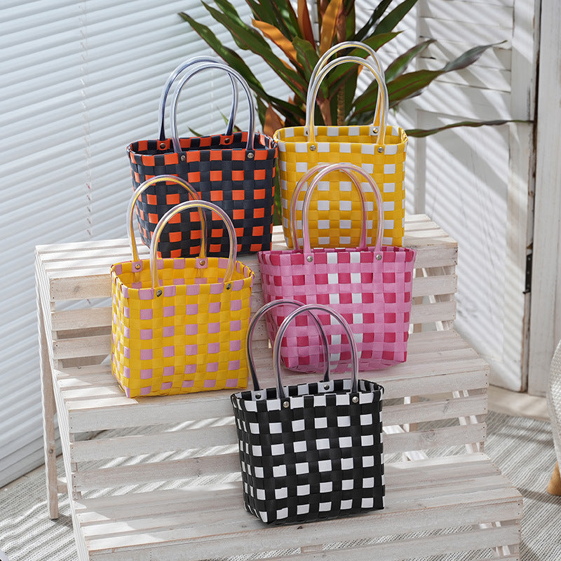 Woven Basket Bag | Thrascher