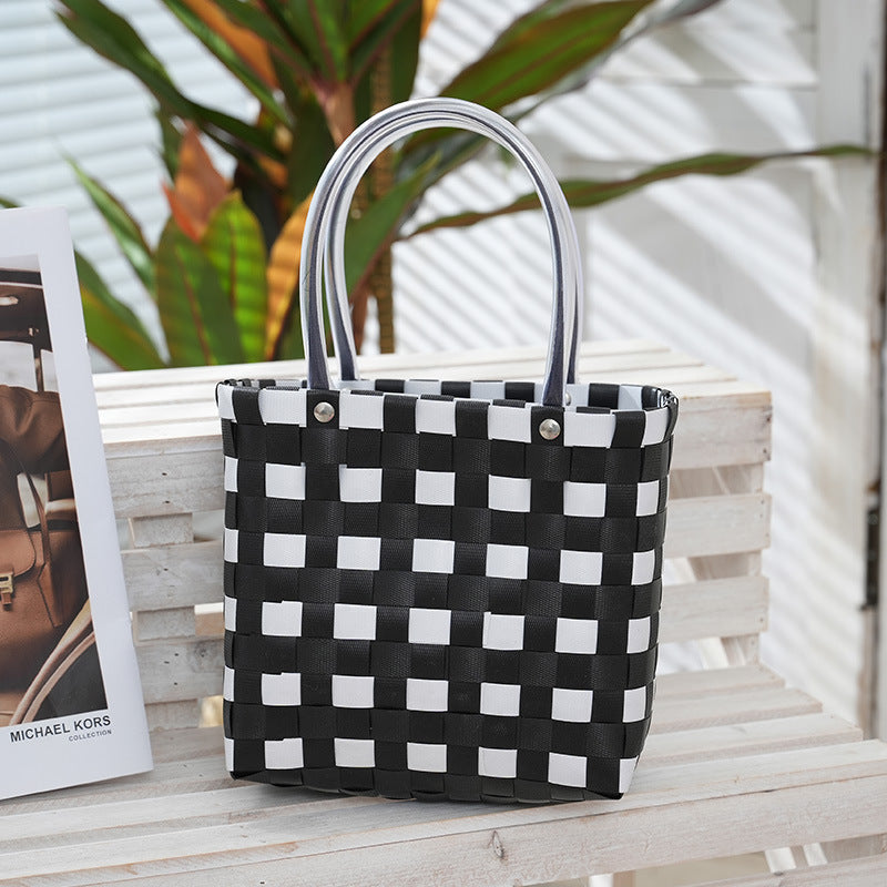 Woven Basket Bag | Thrascher