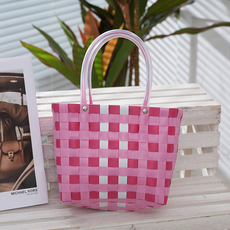 Woven Basket Bag | Thrascher