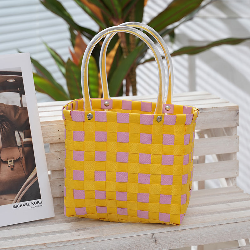 Woven Basket Bag | Thrascher