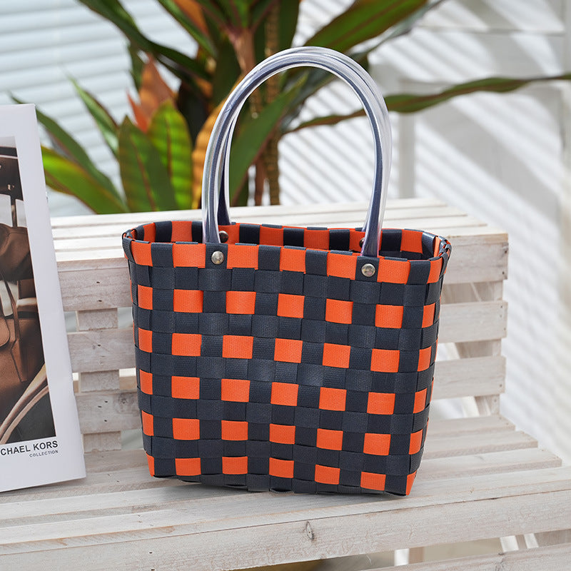 Woven Basket Bag | Thrascher