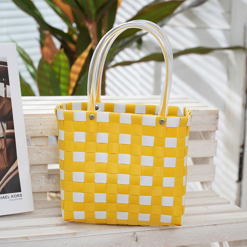 Woven Basket Bag | Thrascher