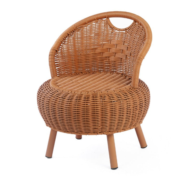 Woven Rattan Lounge Chair | Thrascher