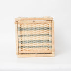 Woven Storage Basket with Removable Lid | Thrascher