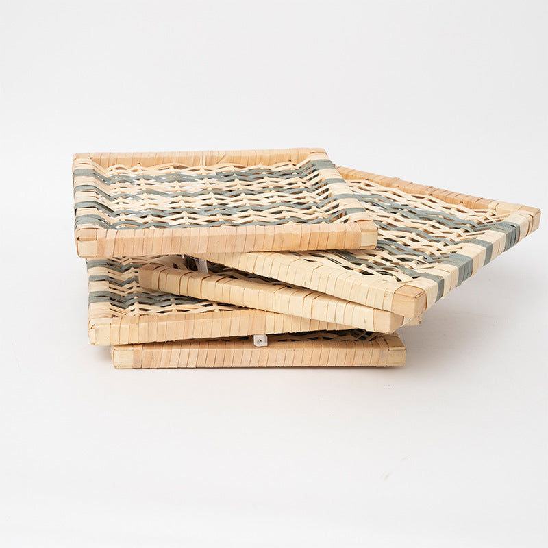 Woven Storage Basket with Removable Lid | Thrascher