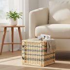 Woven Storage Basket with Removable Lid | Thrascher