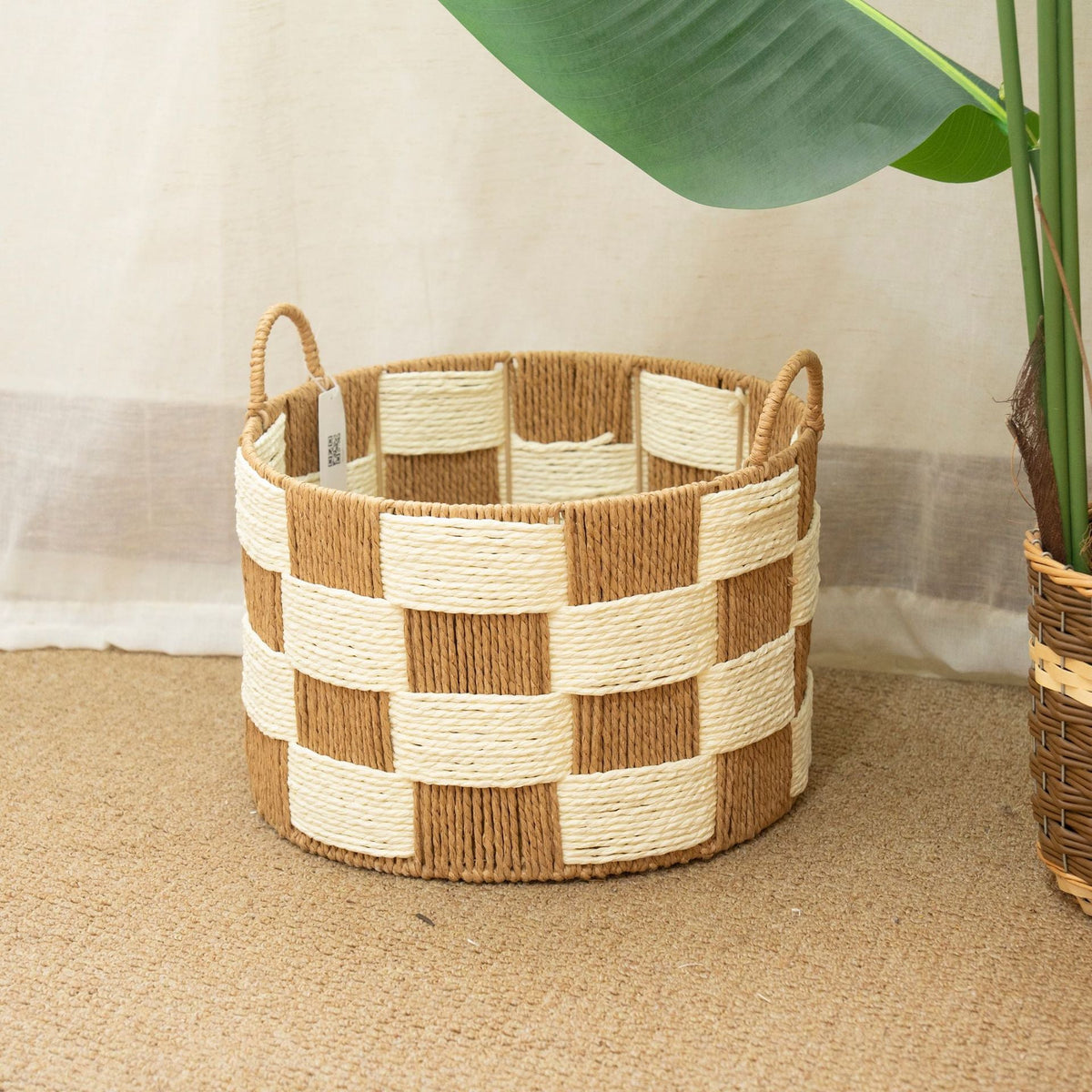 Woven Storage Baskets Red | Thrascher