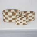 Woven Storage Baskets Red | Thrascher
