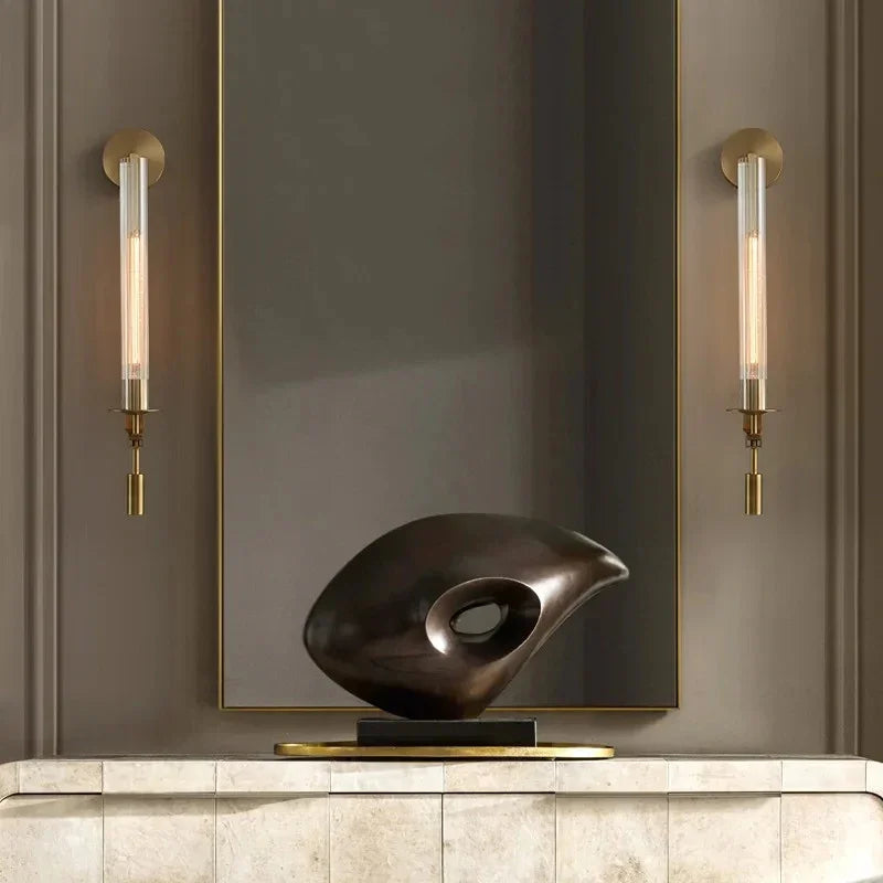 Wrenbrook Glass Wall Lamp