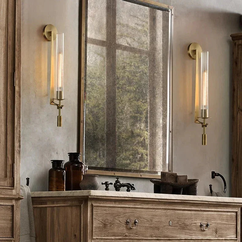 Wrenbrook Glass Wall Lamp