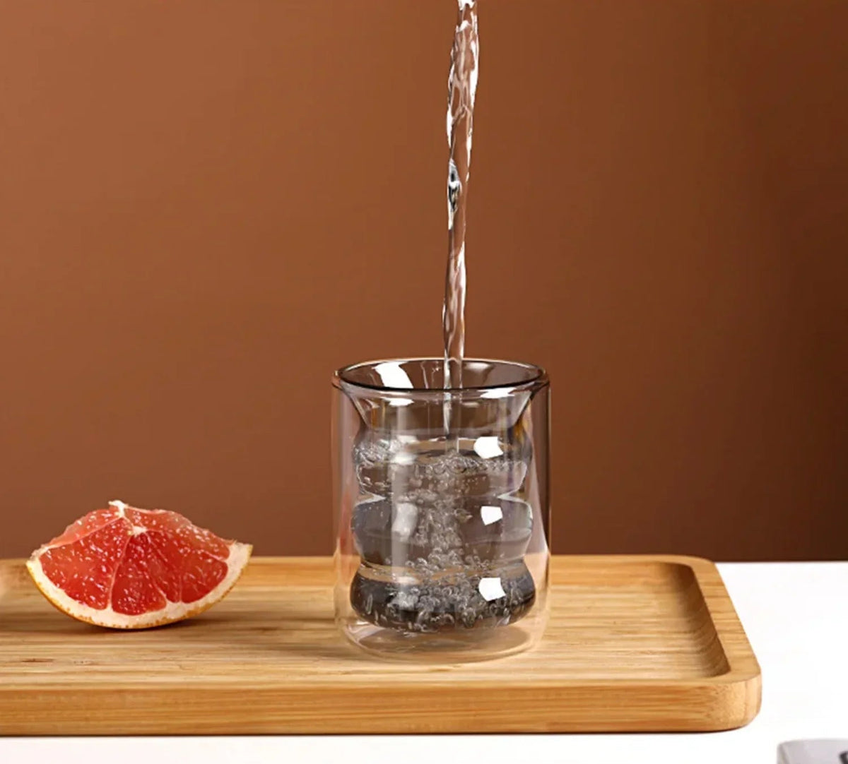 Yarfosa Double Glass Cup
