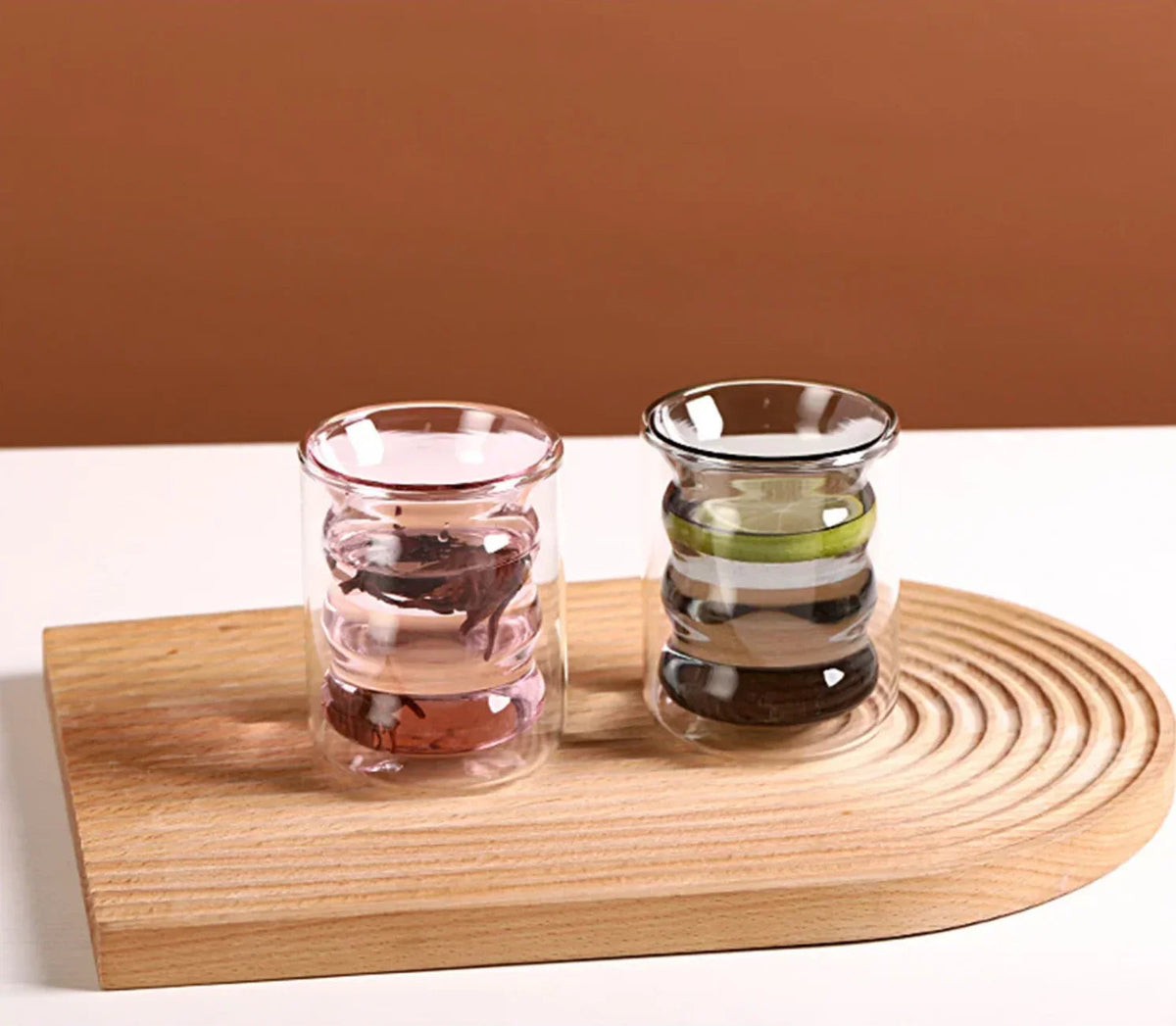 Yarfosa Double Glass Cup